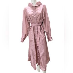 totes Dusty Rose Trench Coat with Belt